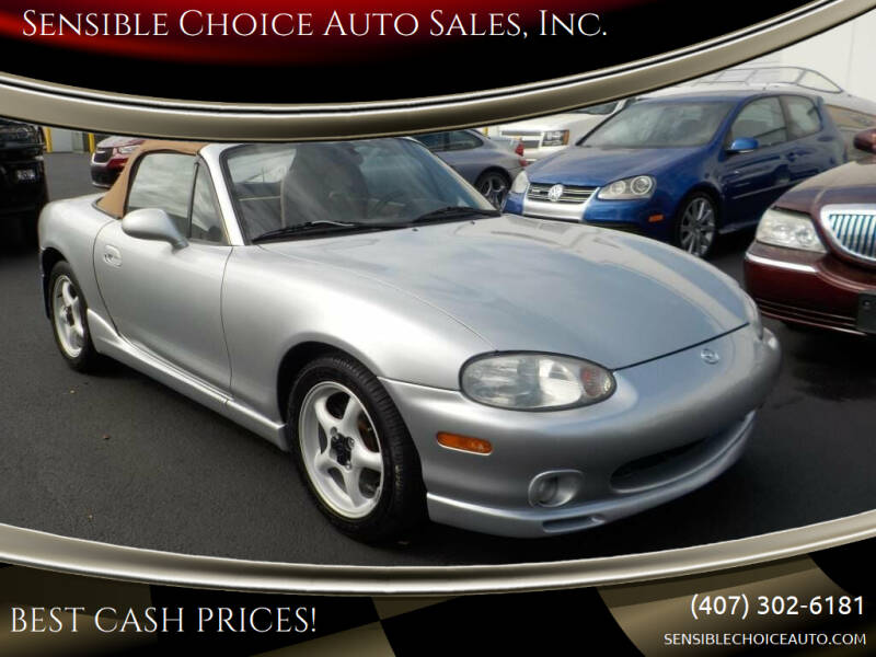 1999 Mazda MX-5 Miata for sale at Sensible Choice Auto Sales, Inc. in Longwood FL