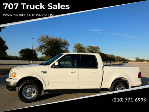 2001 Ford F-150 for sale at BRACKEN MOTORS in San Antonio TX