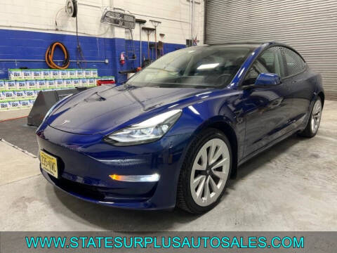 2021 Tesla Model 3 for sale at State Surplus Auto in Newark NJ
