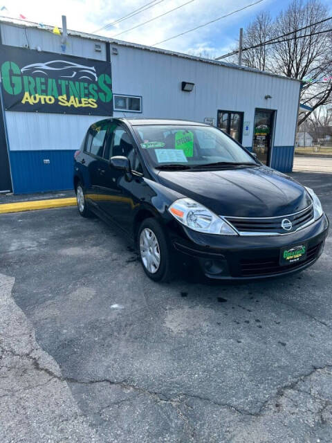 2012 Nissan Versa for sale at GREATNESS AUTO SALES in Green Bay, WI