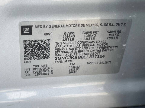 2020 Chevrolet Trax LS