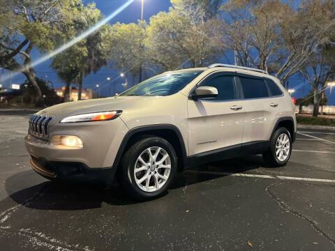 2014 Jeep Cherokee for sale at Florida Prestige Collection in Saint Petersburg FL