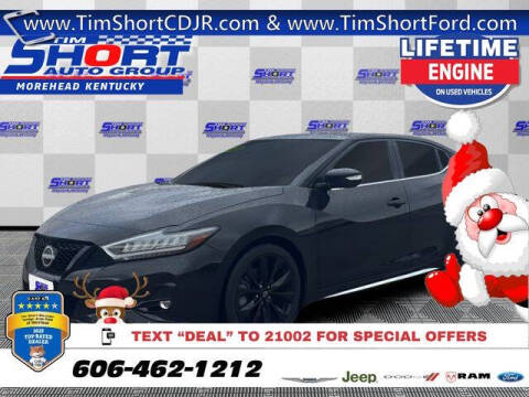 2023 Nissan Maxima for sale at Tim Short Chrysler Dodge Jeep RAM Ford of Morehead in Morehead KY