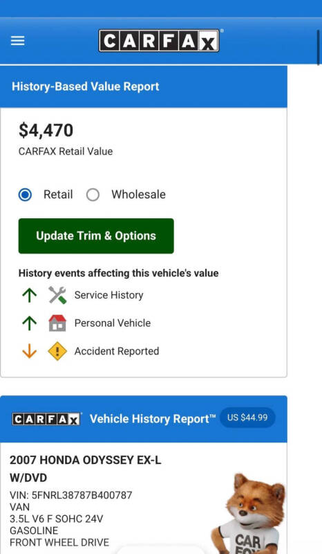 2007 Honda Odyssey