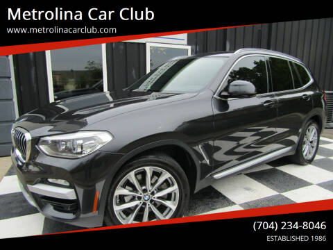 2018 BMW X3 for sale at Metrolina Car Club in Matthews NC