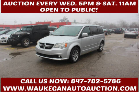 2012 Dodge Grand Caravan for sale at Waukegan Auto Auction in Waukegan IL