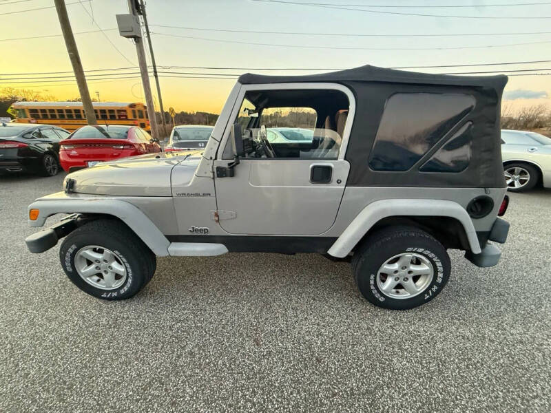 2002 Jeep Wrangler SE