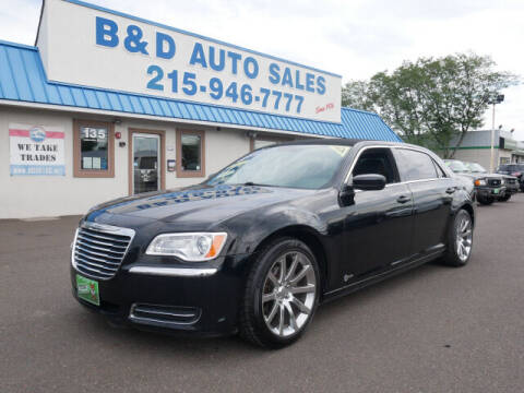 2014 Chrysler 300 for sale at B & D Auto Sales Inc. in Fairless Hills PA
