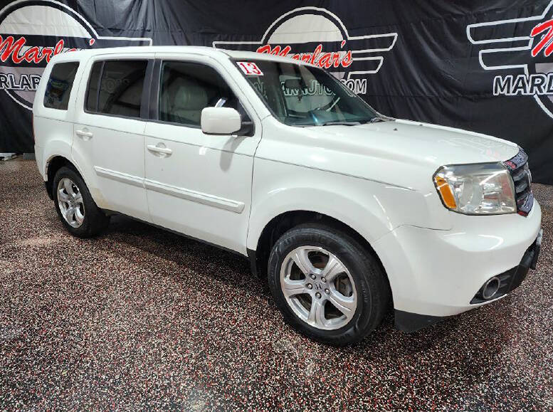 White 2013 Honda Pilot EX-L w/Navi EX-L 4dr SUV w/Navi 1