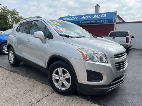 2016 Chevrolet Trax for sale at Gonzalez Auto Sales in Joliet IL