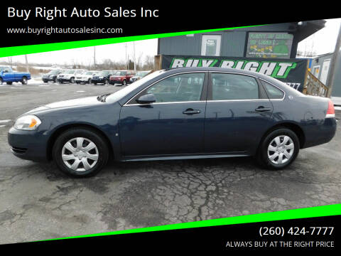 2009 Chevrolet Impala for sale at Buy Right Auto Sales Inc in Fort Wayne IN