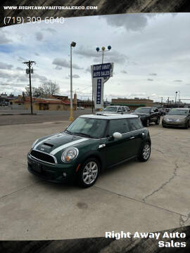 2013 MINI Hardtop for sale at Right Away Auto Sales in Colorado Springs CO