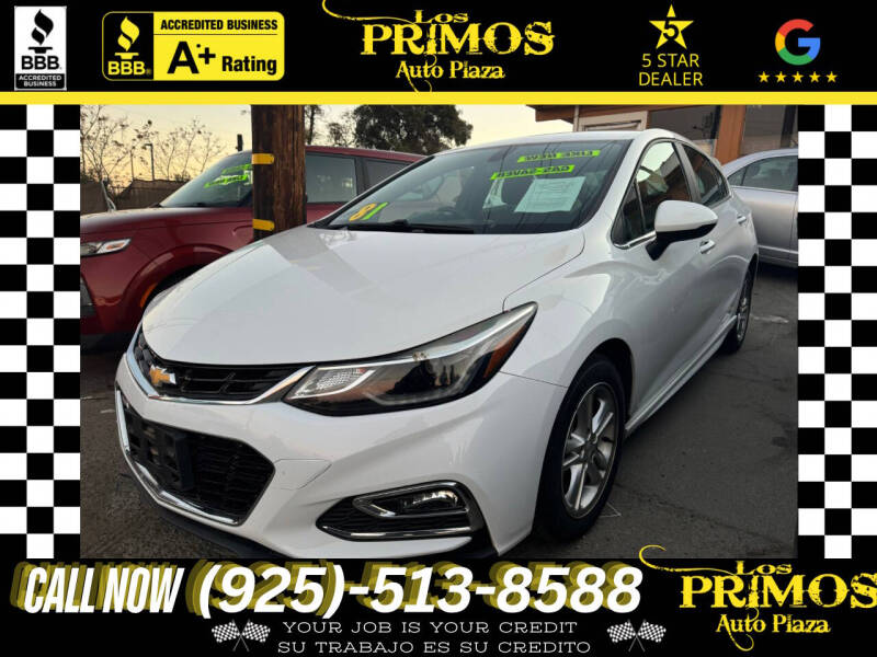 2018 Chevrolet Cruze for sale at Los Primos Auto Plaza in Brentwood CA