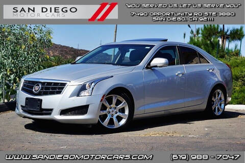 2014 Cadillac ATS for sale at San Diego Motor Cars LLC in Spring Valley CA