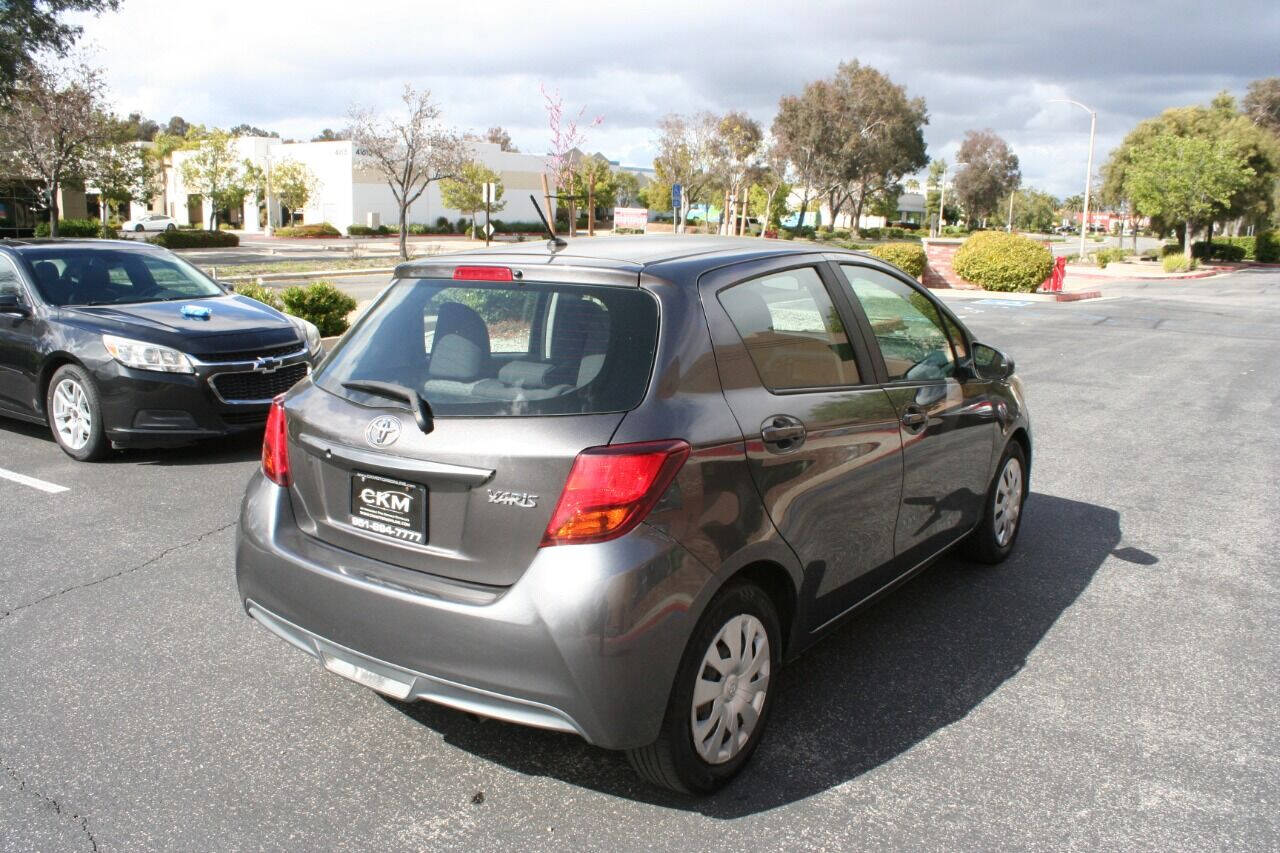 2015 Toyota Yaris for sale at CK Motors in Murrieta, CA