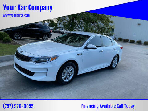 2018 Kia Optima for sale at Your Kar Company in Norfolk VA