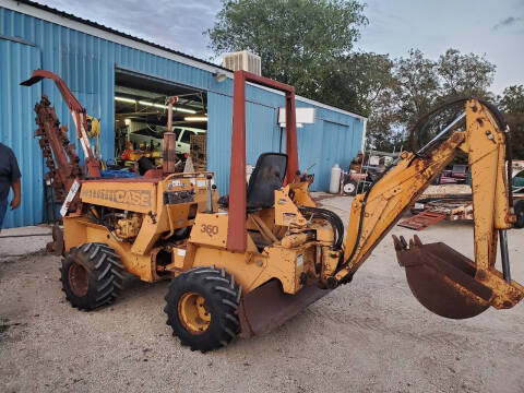  Case 360 TRENCHER / Backhoe for sale at CLASSIC MOTOR SPORTS in Winters TX