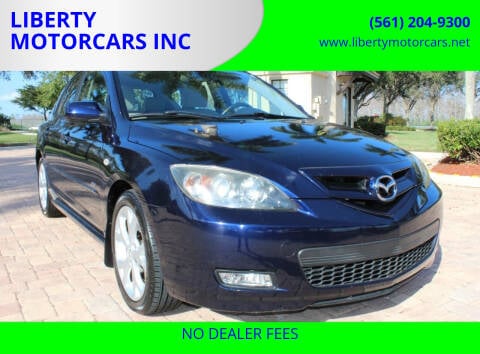 2009 Mazda MAZDA3 for sale at LIBERTY MOTORCARS INC in Royal Palm Beach FL