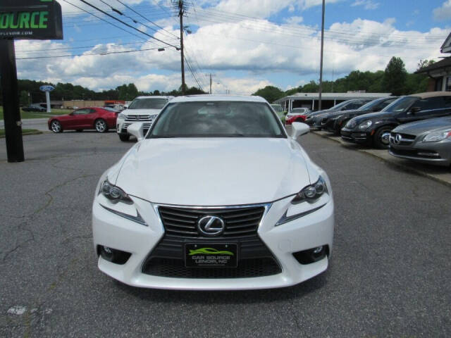 2016 Lexus IS 200t for sale at The Car Source of Lenoir in Lenoir, NC