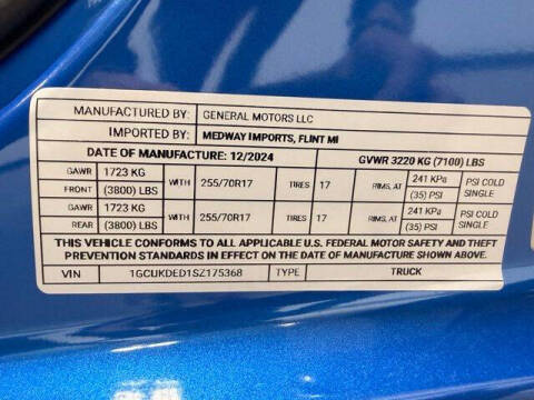 2025 Chevrolet Silverado 1500