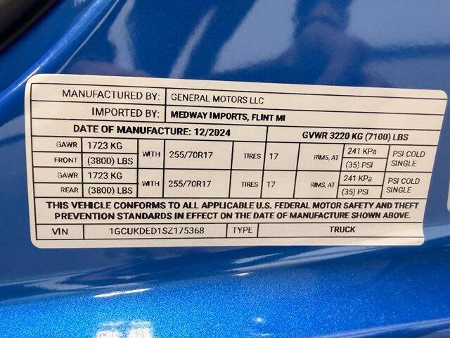 2025 Chevrolet Silverado 1500