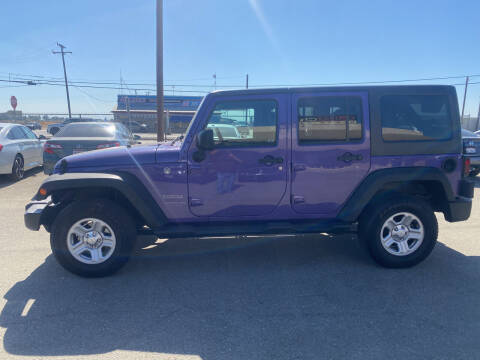 2017 Jeep Wrangler Unlimited for sale at First Choice Auto Sales in Bakersfield CA