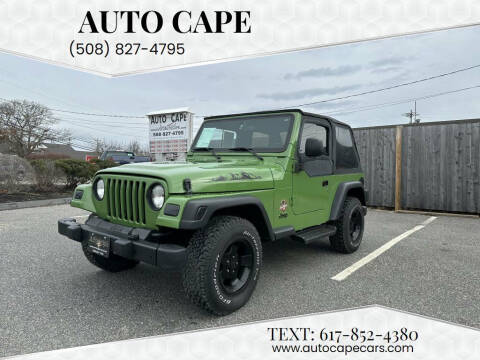 2003 Jeep Wrangler for sale at Auto Cape in Hyannis MA