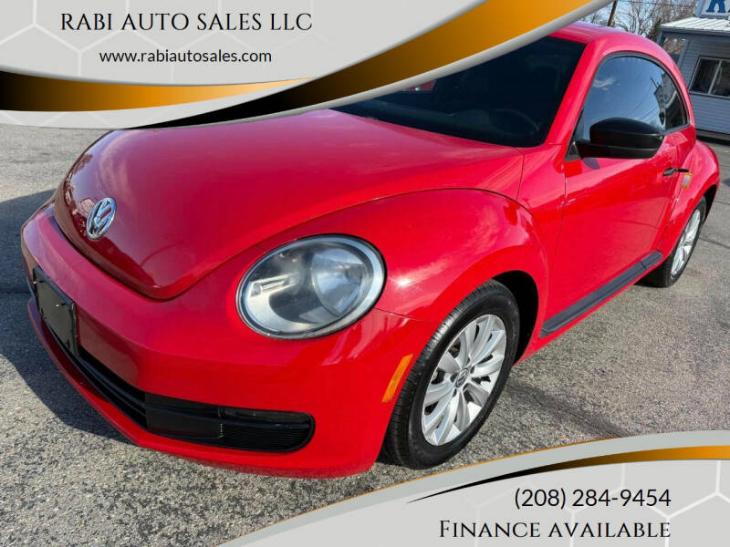 2015 Volkswagen Beetle for sale at RABI AUTO SALES LLC in Garden City ID