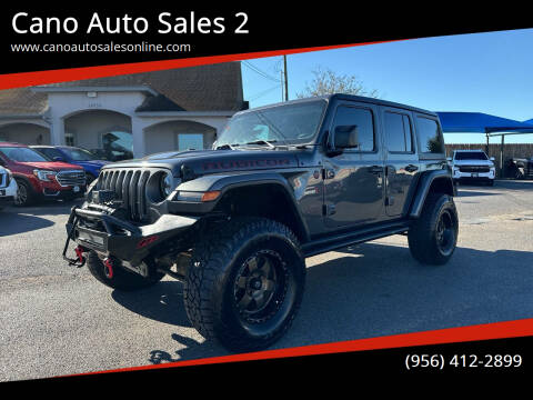 2018 Jeep Wrangler Unlimited for sale at Cano Auto Sales 2 in Harlingen TX