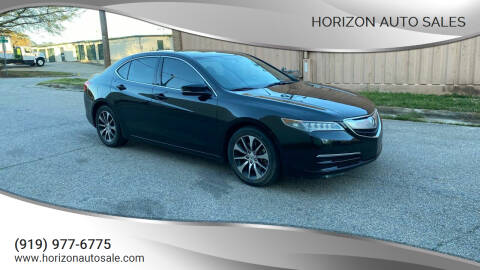 2015 Acura TLX for sale at Horizon Auto Sales in Raleigh NC