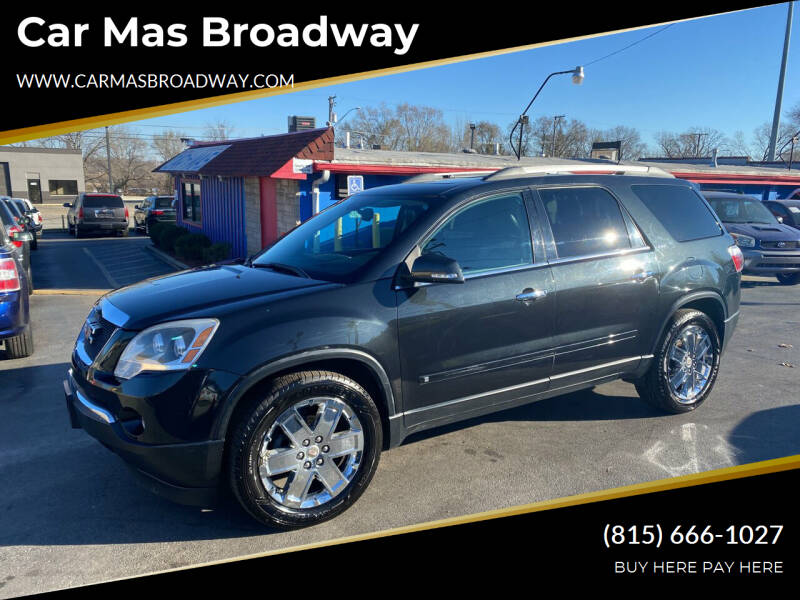 2010 GMC Acadia for sale at Car Mas Broadway in Crest Hill IL