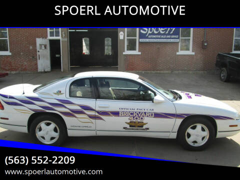 1995 Chevrolet Monte Carlo for sale at SPOERL AUTOMOTIVE in Sherrill IA