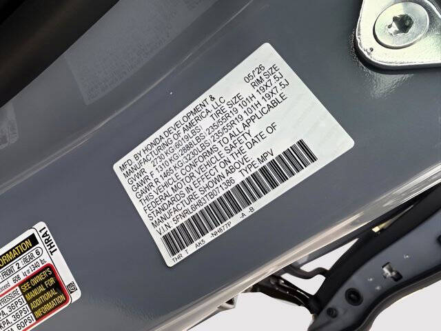 2026 Honda Odyssey Touring