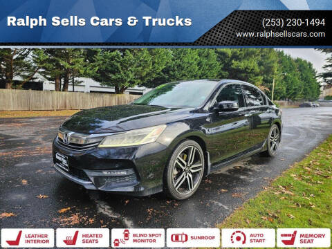 2017 Honda Accord for sale at Ralph Sells Cars & Trucks in Puyallup WA