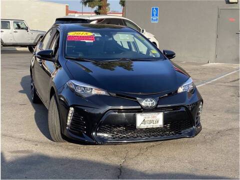 2018 Toyota Corolla for sale at USED CARS FRESNO in Clovis CA