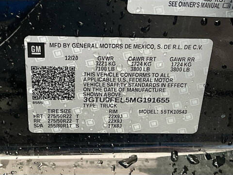2021 GMC Sierra 1500