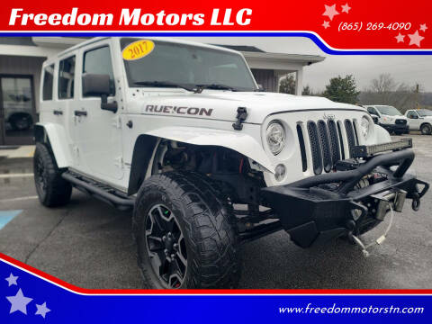 2017 Jeep Wrangler Unlimited for sale at Freedom Motors LLC in Knoxville TN