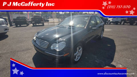 2006 Mercedes-Benz C-Class for sale at P J McCafferty Inc in Langhorne PA