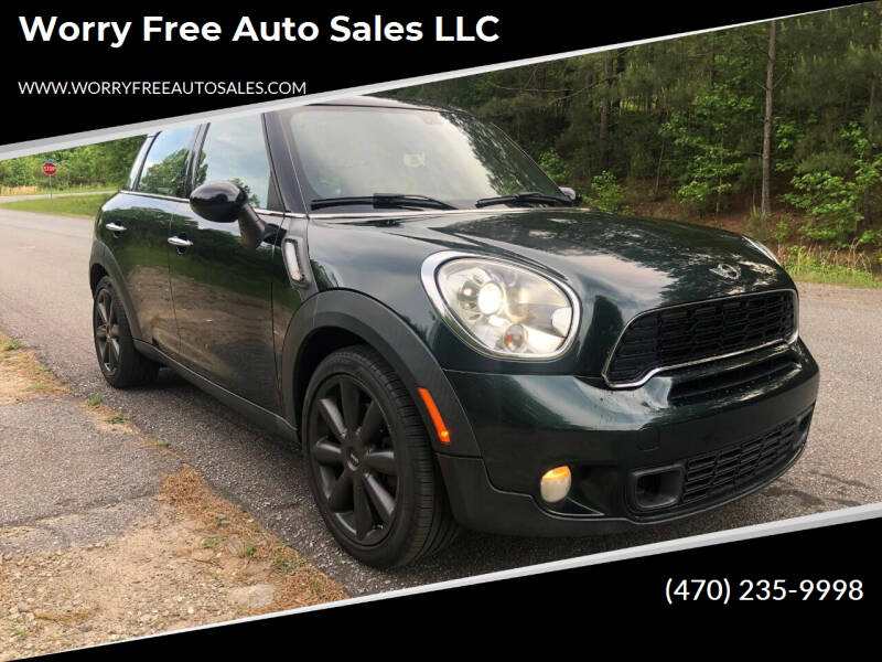 2011 MINI Cooper Countryman for sale at Worry Free Auto Sales LLC in Woodstock GA