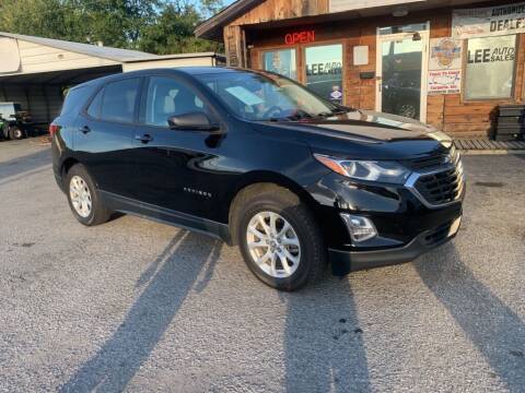 2019 Chevrolet Equinox for sale at LEE AUTO SALES in McAlester OK