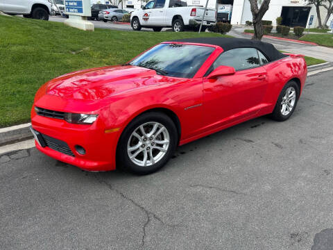 2015 Chevrolet Camaro for sale at California Auto Sales in Temecula CA