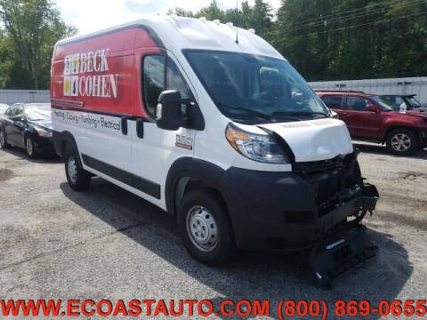 2020 RAM ProMaster for sale at East Coast Auto Source Inc. in Bedford VA