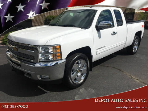 2013 Chevrolet Silverado 1500 for sale at Depot Auto Sales Inc in Palmer MA