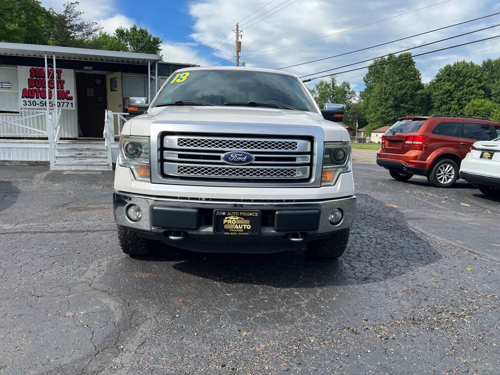 White 2013 Ford F-150 FX4 2