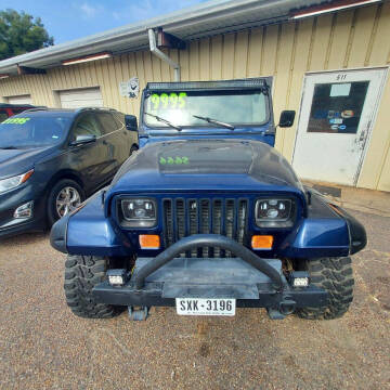 1988 Jeep Wrangler for sale at Green Motor Co. in Pittsburg TX