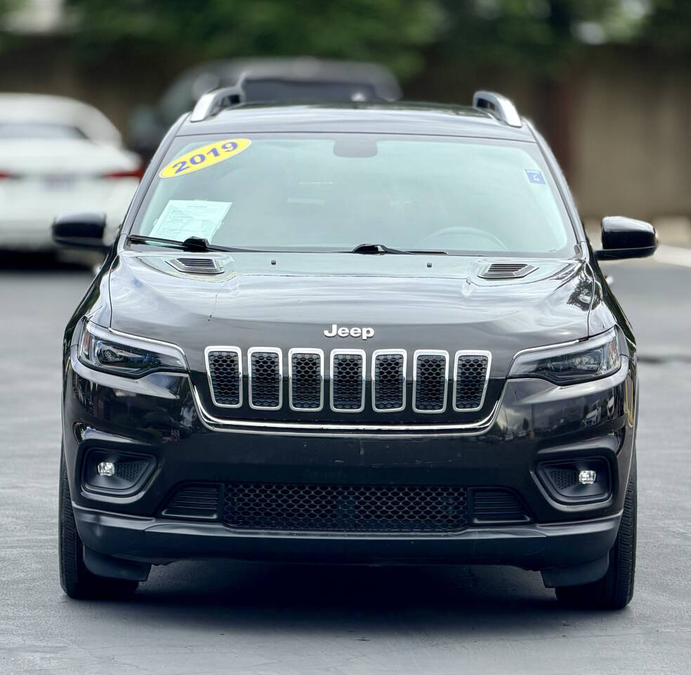 Black 2019 Jeep Cherokee Latitude Latitude 4dr SUV 2