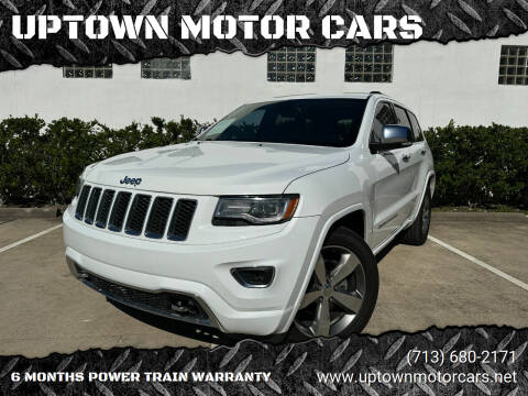 2014 Jeep Grand Cherokee for sale at UPTOWN MOTOR CARS in Houston TX