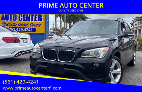 2013 BMW X1 for sale at PRIME AUTO CENTER in Palm Springs FL