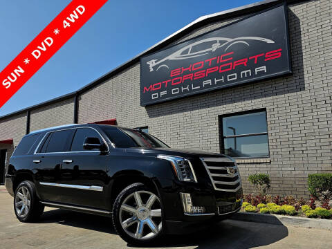 2017 Cadillac Escalade for sale at Exotic Motorsports of Oklahoma in Edmond OK