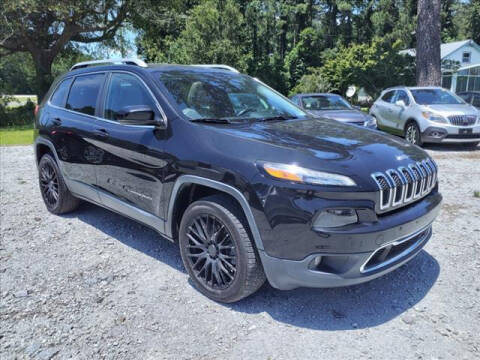 2015 Jeep Cherokee for sale at Town Auto Sales LLC in New Bern NC